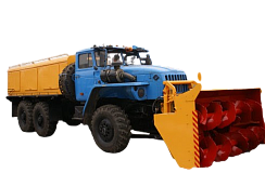 Шнекороторный снегоочиститель SB 500 - SBЕ 200 (аналог ДЭ-226) на шасси УРАЛ 